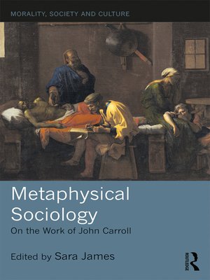 cover image of Metaphysical Sociology